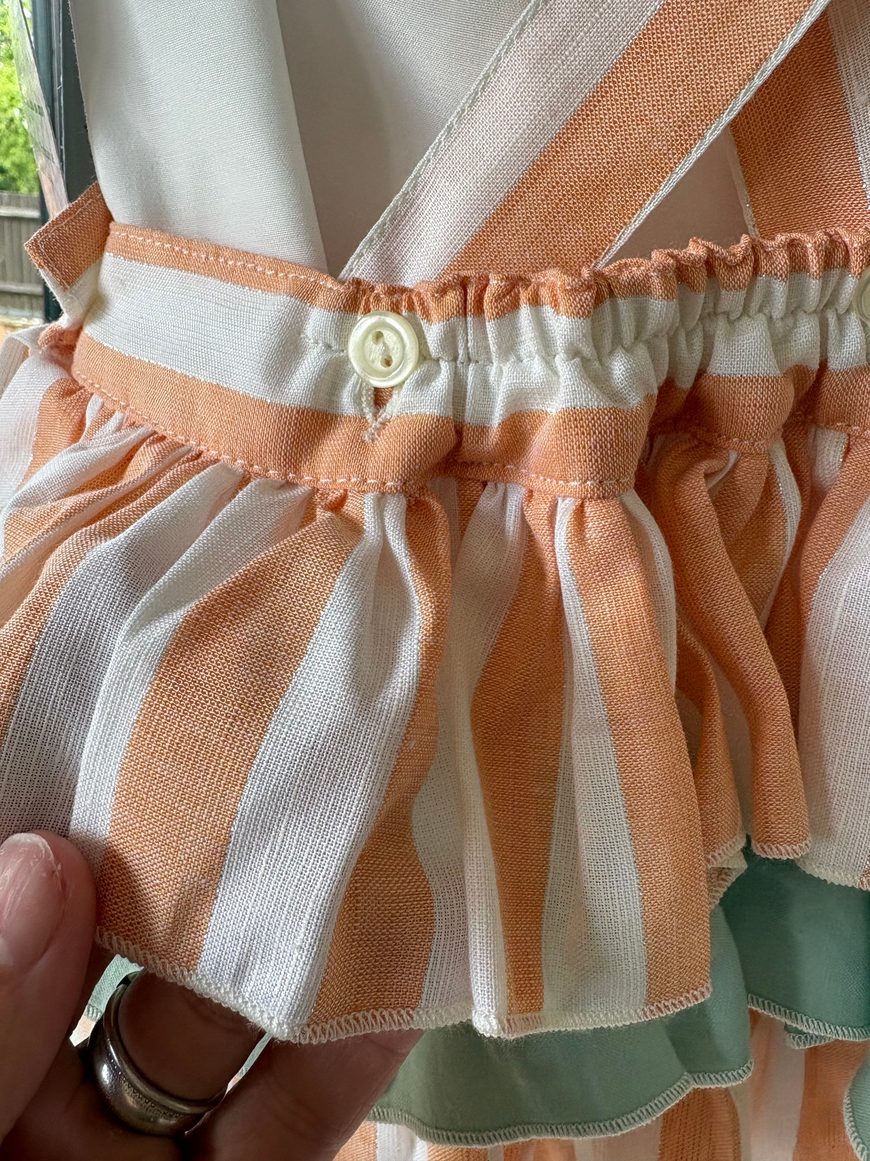 RB girls stripe romper