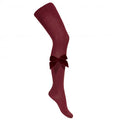 Condor velvet bow tights