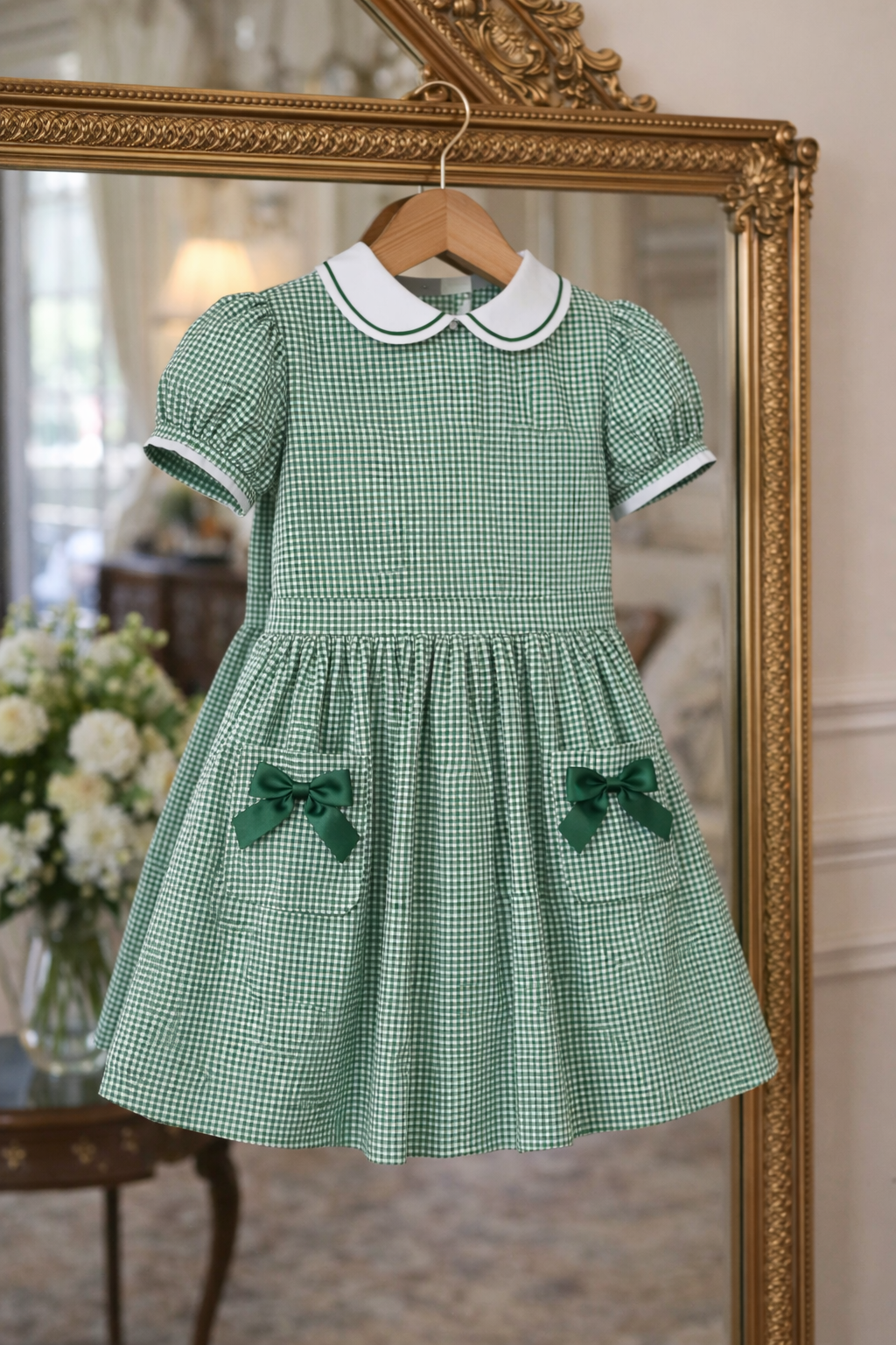 RB gingham pocket dress
