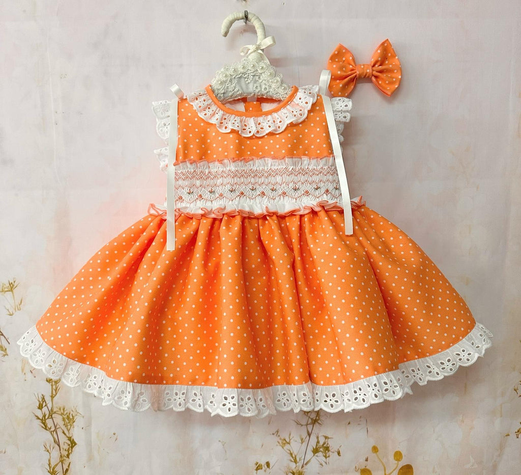 Sonata orange smock