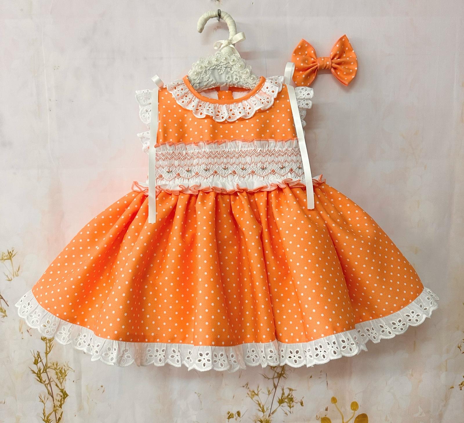 Sonata orange smock