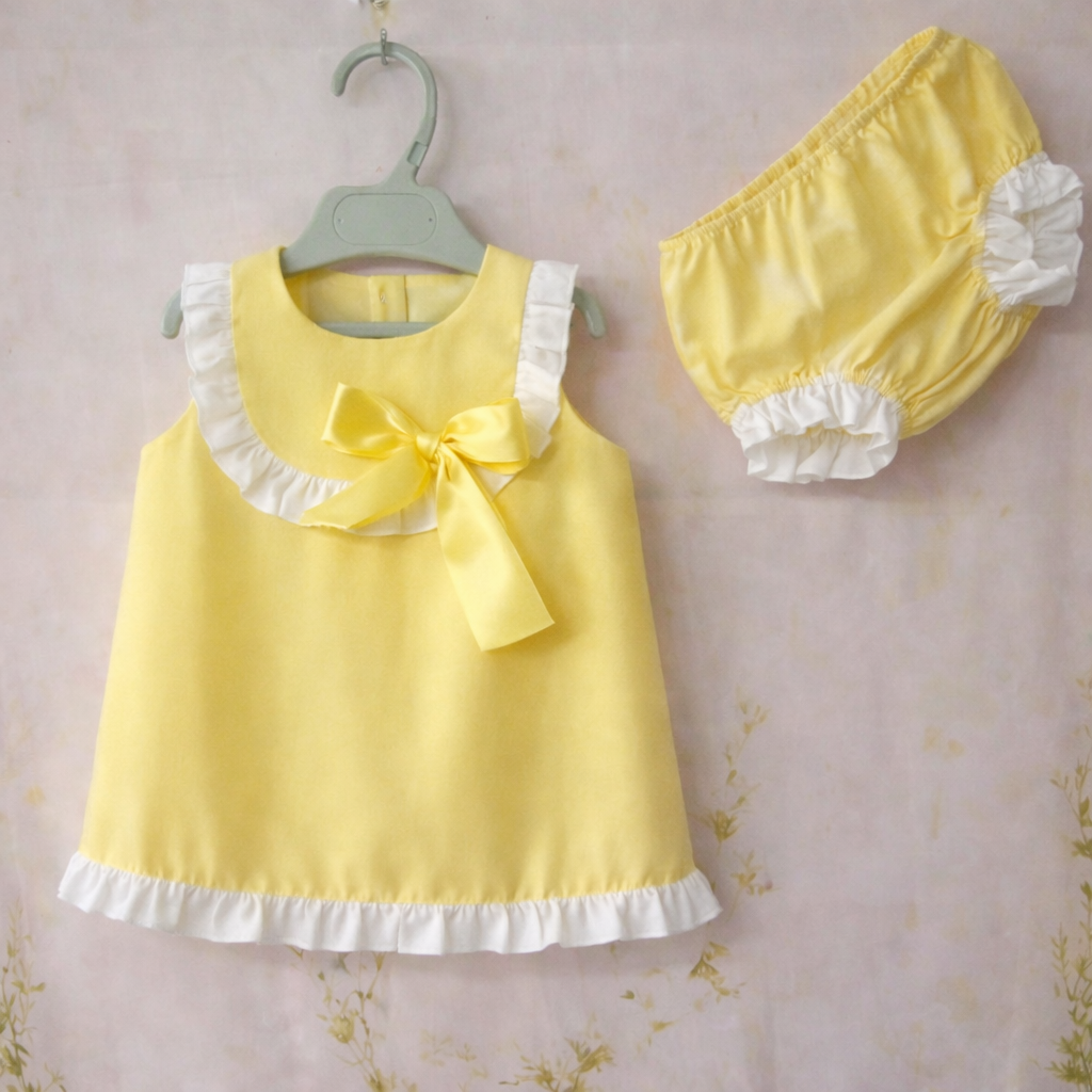 RB Aline dress yellow