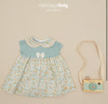 Mint knitted top dress