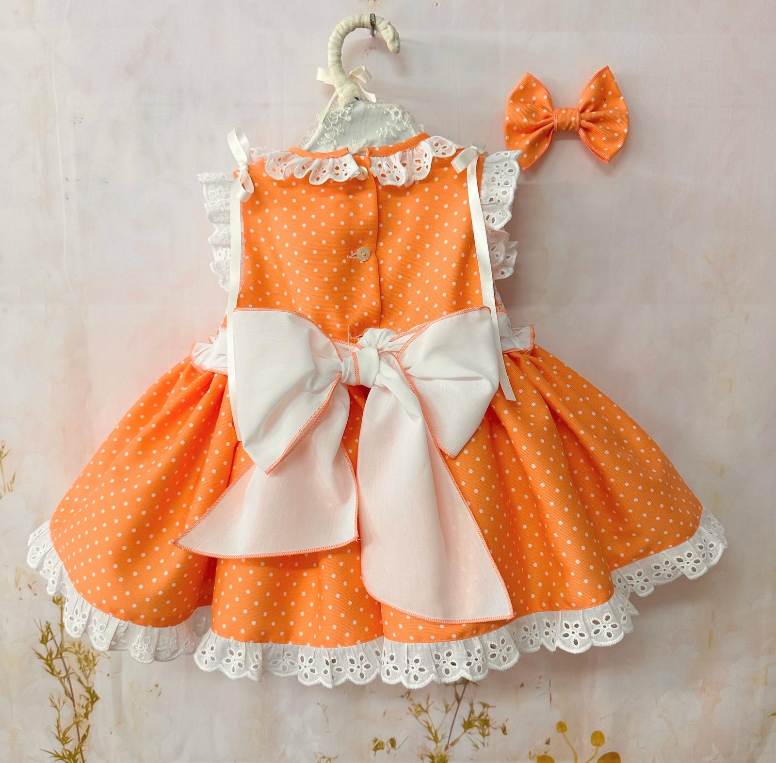 Sonata orange smock