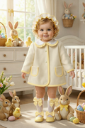 RB cream and yellow coat