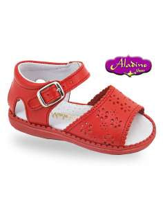 Girls floral sandals small