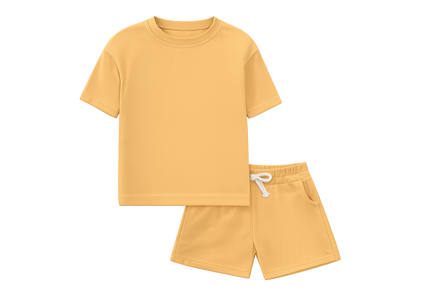 RB Boys short sets yellow