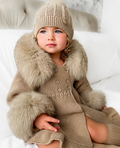 Pangasa faux fur luxury Aline jacket