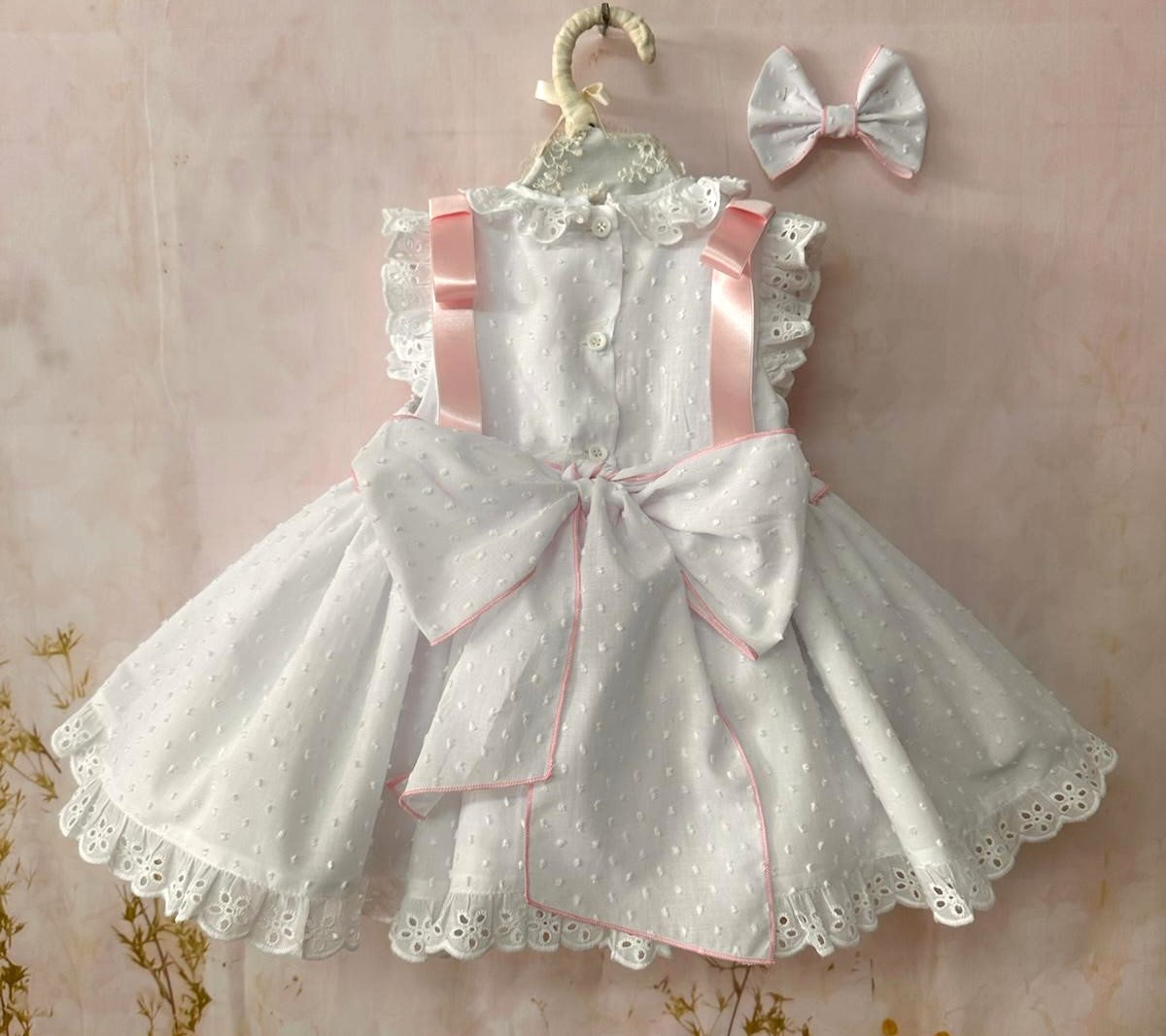 Sonata white smocked