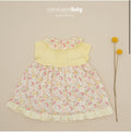 Petals top knitted dress