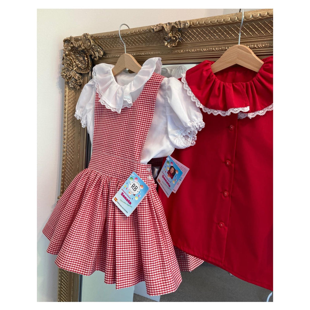 RB Ana gingham pinafore