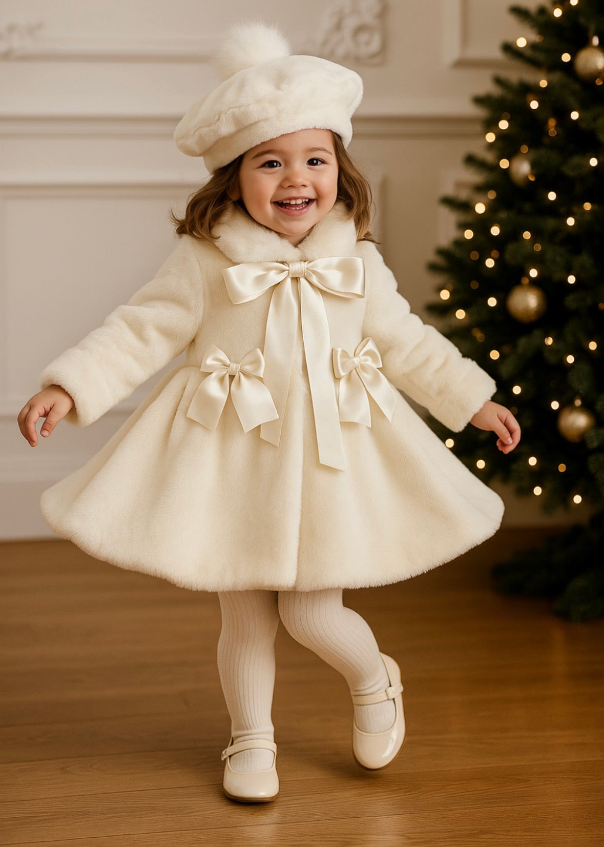 Sonata cream fur coat