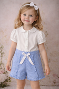 RB Gingham school short set