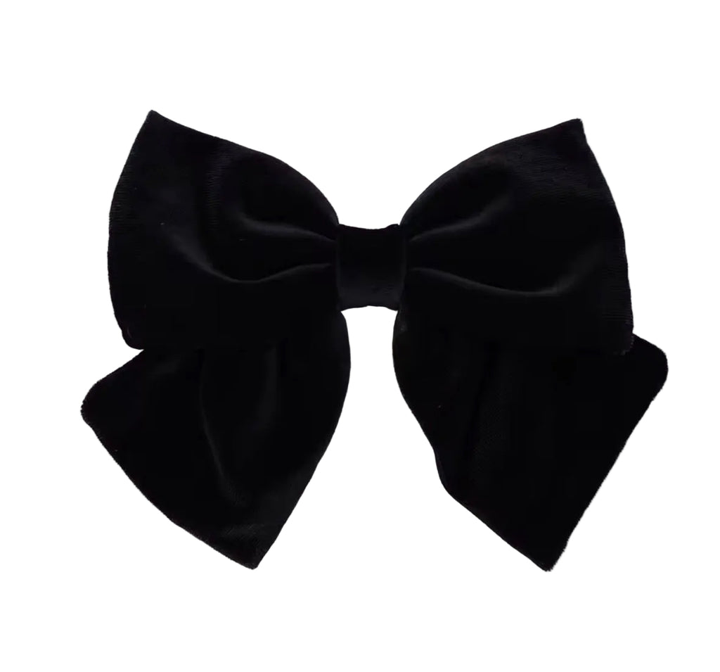Velvet matching bows