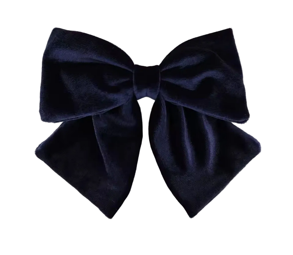 Velvet matching bows