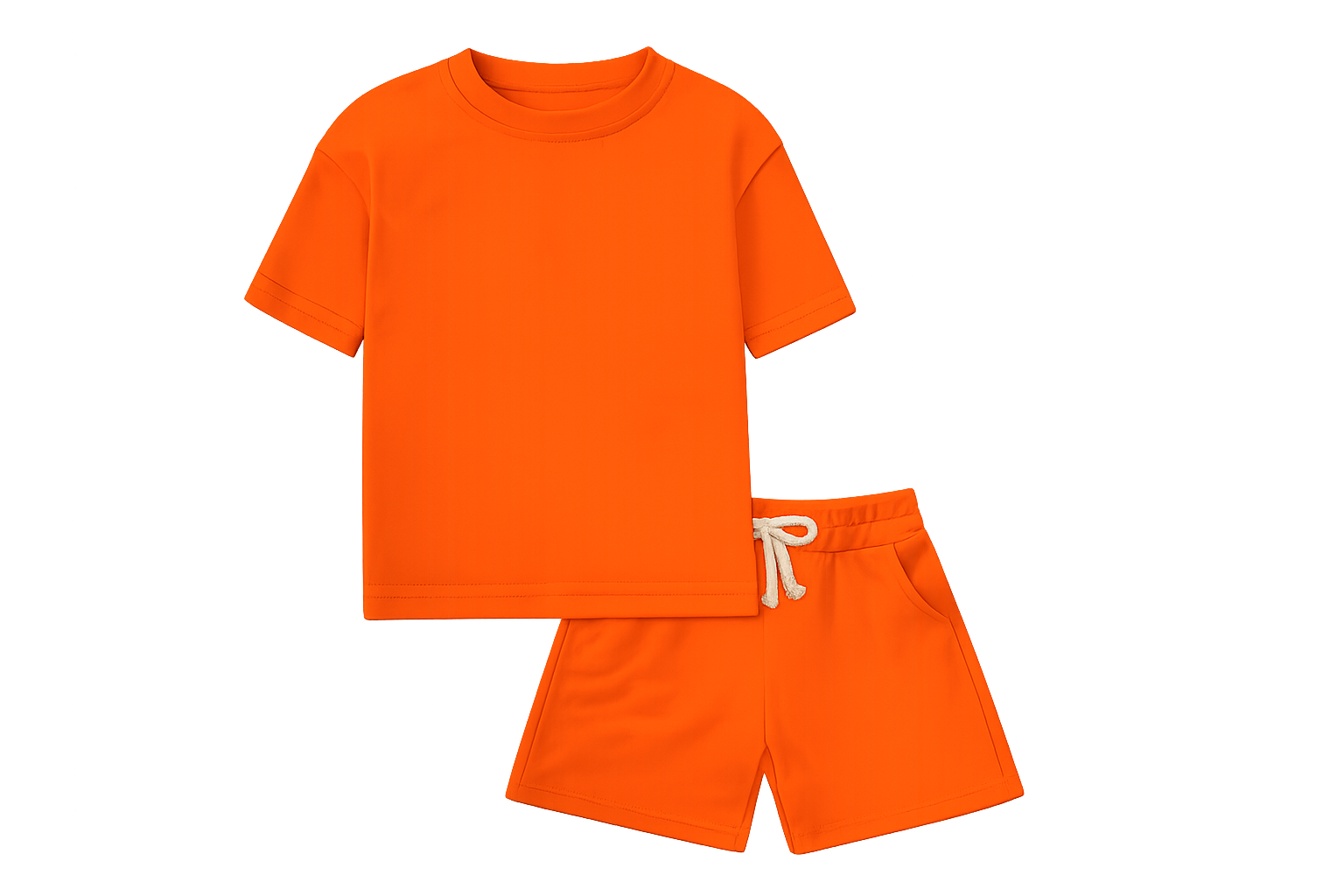 RB Boys short sets orange