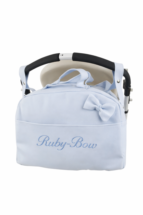 Changing bags side bow with name