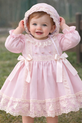 Sonata baby pink baby dress